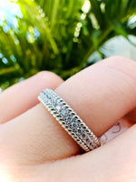 Sterling Silver All Round Band Ring